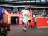 USA celebrates Danny Barrett's 50th World Series tournament for the team prior to the game against Fiji on day one of the HSBC Cape Town Sevens 2019 men's competition on 13 December, 2019. Photo credit: Mike Lee - KLC fotos for World Rugby