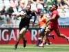 New Zealand co-captain Tim Mikkelson runs in a try against Canada on day two of the HSBC Cape Town Sevens 2019 men's competition on 14 December, 2019. Photo credit: Mike Lee - KLC fotos for World Rugby
