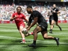 New Zealand's Regan Ware scores a try against Canada on day two of the HSBC Cape Town Sevens 2019 men's competition on 14 December, 2019. Photo credit: Mike Lee - KLC fotos for World Rugby