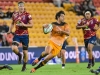 during the Super Rugby Round 16 match between Queensland Reds and the the Jaguares at Suncorp Stadium on June 1, 2019 in Brisbane, Queensland, Australia. (Photo by Stephen Tremain)