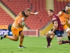 during the Super Rugby Round 16 match between Queensland Reds and the the Jaguares at Suncorp Stadium on June 1, 2019 in Brisbane, Queensland, Australia. (Photo by Stephen Tremain)