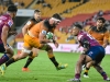 during the Super Rugby Round 16 match between Queensland Reds and the the Jaguares at Suncorp Stadium on June 1, 2019 in Brisbane, Queensland, Australia. (Photo by Stephen Tremain)