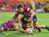 during the Super Rugby Round 16 match between Queensland Reds and the the Jaguares at Suncorp Stadium on June 1, 2019 in Brisbane, Queensland, Australia. (Photo by Stephen Tremain)