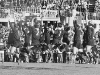10022011 sport. Photo JOHN SELKIRK/auckland bureau.  The 1987 Rugby World Cup final at Eden Park. The All Blacks v France.  The All Blacks perform the Haka