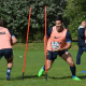 Los Pumas entrenaron en Leicester