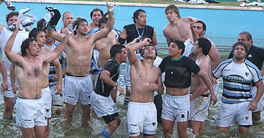 Liceo campeon del rugby cuyano festeja su nuevo titulo - Foto: Rugby de Cuyo