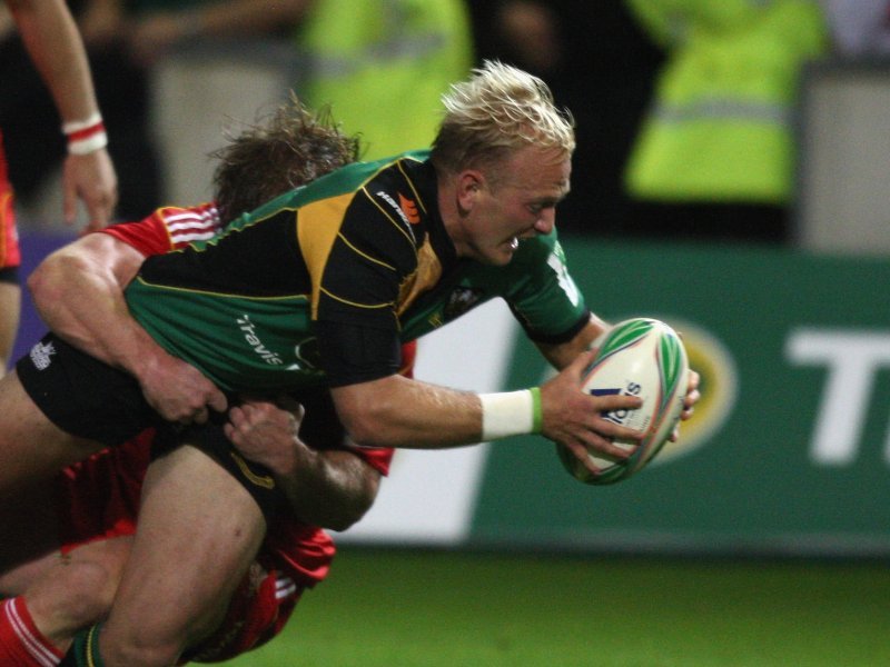 En otra de las sorpresas de la Heineken Cup el Northampton le gano al Munster - Foto: Planet Rugby