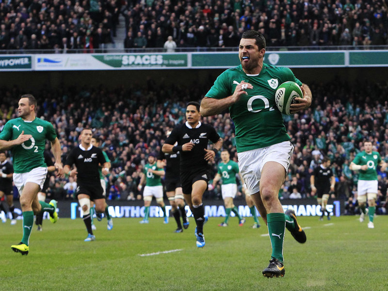 Rob Kearney - Irlanda vs All Blacks - Foto: Planet Rugby