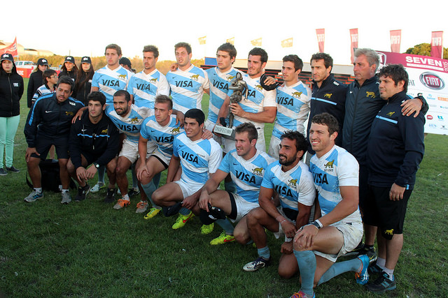 Pumas 7s Campeones en Mar del Plata 2015 - Foto: UAR