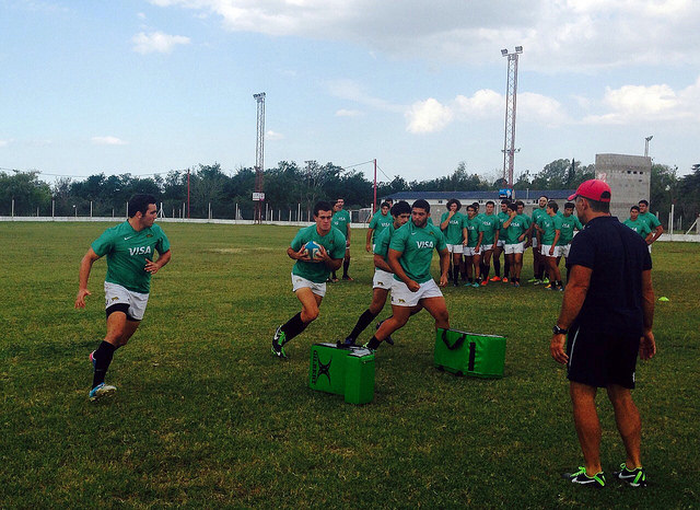 Los Pumitas entrenan en Rosario - Foto: UAR