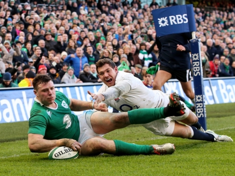 Robbie Henshaw try - Foto: Getty images