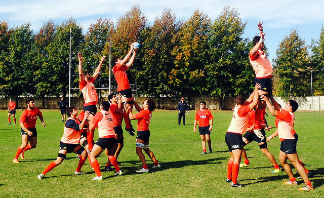 Los Pumitas se preparan para el choque ante Baby Boks - Foto: UAR