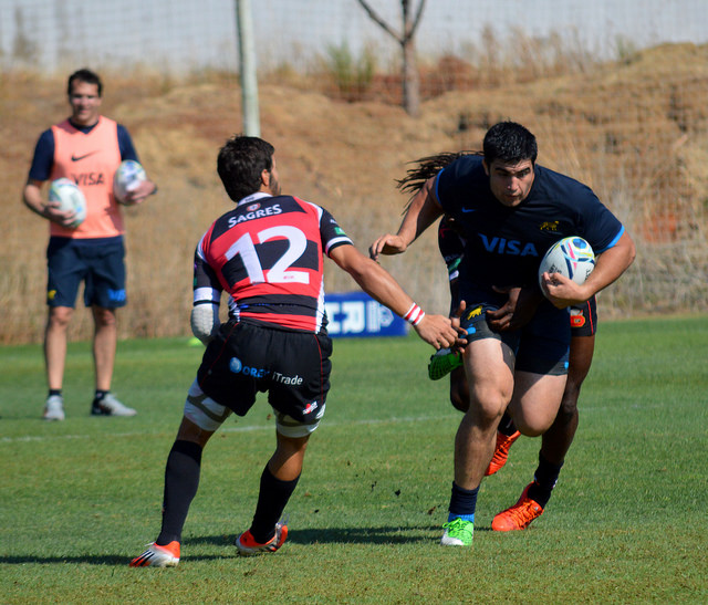 Los Pumas entrenan en Portugal - Foto: UAR