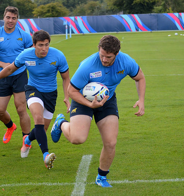 Los Pumas entrenan en Londres - Foto: UAR