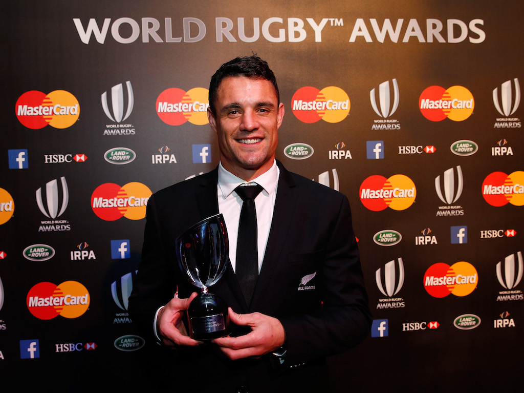 Dan Carter - World Rugby Awards 2015 - Foto: PR