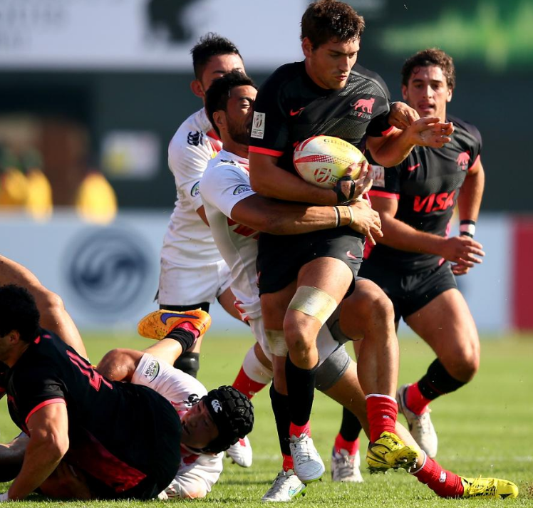 Pumas 7s v Japon - Seven de Dubai 2015-16 - Foto: World Rugby 